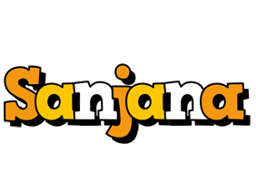 sanjana cartoon logo
