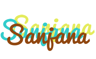 sanjana cupcake logo