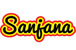 sanjana flaming logo