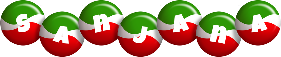 sanjana italy logo