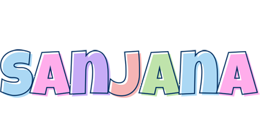 sanjana pastel logo