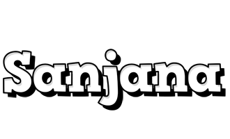 sanjana snowing logo