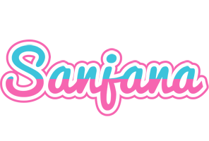 sanjana woman logo