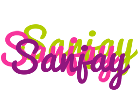 sanjay flowers logo