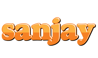 sanjay orange logo