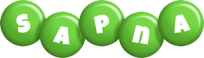 sapna candy-green logo