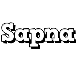 sapna snowing logo
