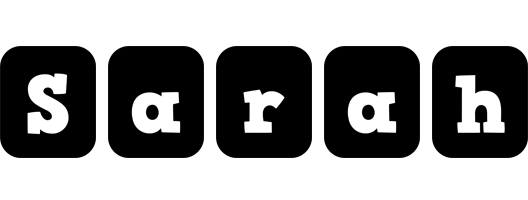 sarah box logo