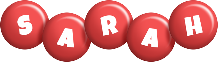 sarah candy-red logo