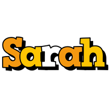 sarah cartoon logo
