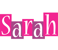 sarah whine logo