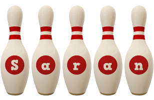 saran bowling-pin logo