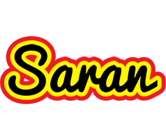 saran flaming logo