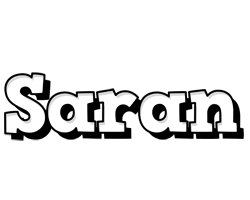 saran snowing logo