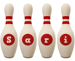 sari bowling-pin logo