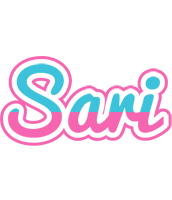 sari woman logo