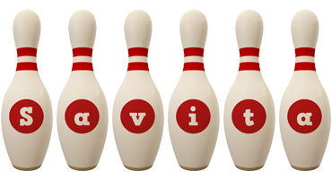 savita bowling-pin logo