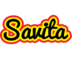 savita flaming logo