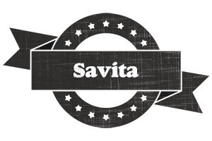 savita grunge logo