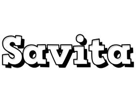 savita snowing logo