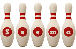 seema bowling-pin logo