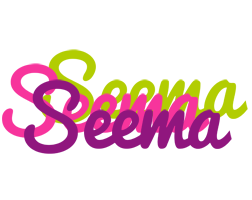 seema flowers logo