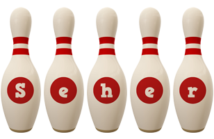 seher bowling-pin logo