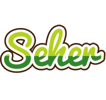 seher golfing logo