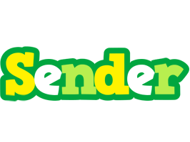 sender soccer logo
