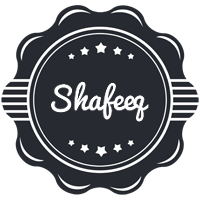 shafeeq badge logo