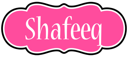 shafeeq invitation logo