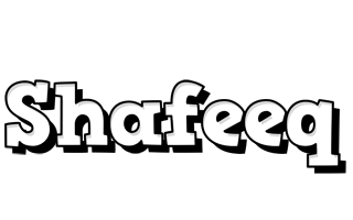 shafeeq snowing logo