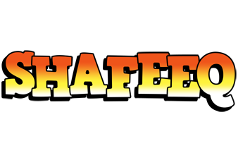 shafeeq sunset logo