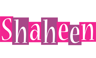 shaheen whine logo