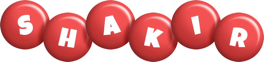 shakir candy-red logo
