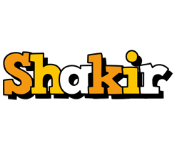 shakir cartoon logo
