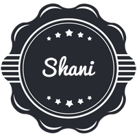 shani badge logo