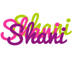 shani flowers logo