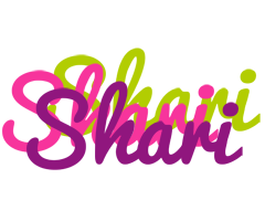 shari flowers logo