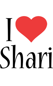 shari i-love logo