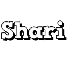 shari snowing logo