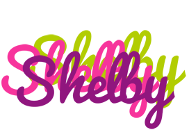 shelby flowers logo