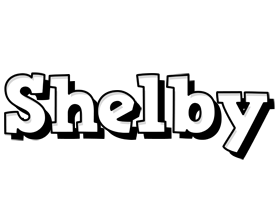 shelby snowing logo