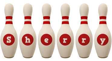 sherry bowling-pin logo
