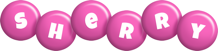 sherry candy-pink logo