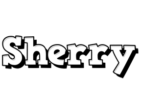 sherry snowing logo