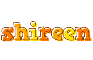 shireen desert logo