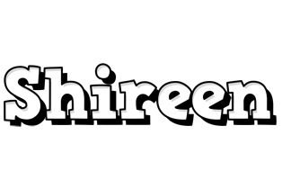 shireen snowing logo