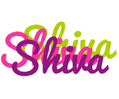 shiva flowers logo
