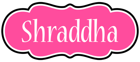 shraddha invitation logo